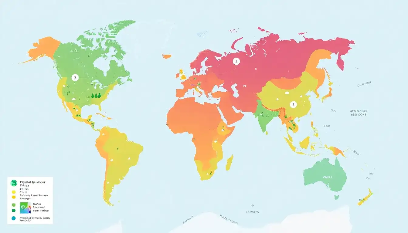 Are there specific regions where PHEVs or HEVs have a greater emissions advantage