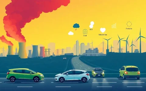 How does the emissions intensity of electricity generation impact the environmental benefits of PHEVs and HEVs