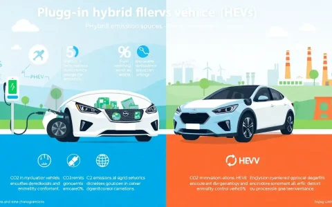 How do PHEVs compare to HEVs in terms of overall emissions reduction
