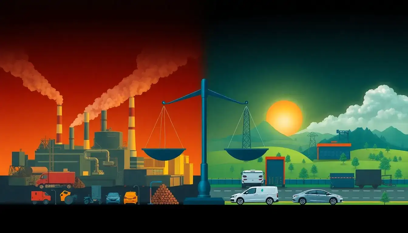 How does the battery production impact the emissions of PHEVs and HEVs