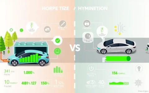 How does battery size impact the fuel efficiency of PHEVs