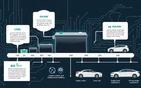 How does the battery size affect the overall cost of a PHEV