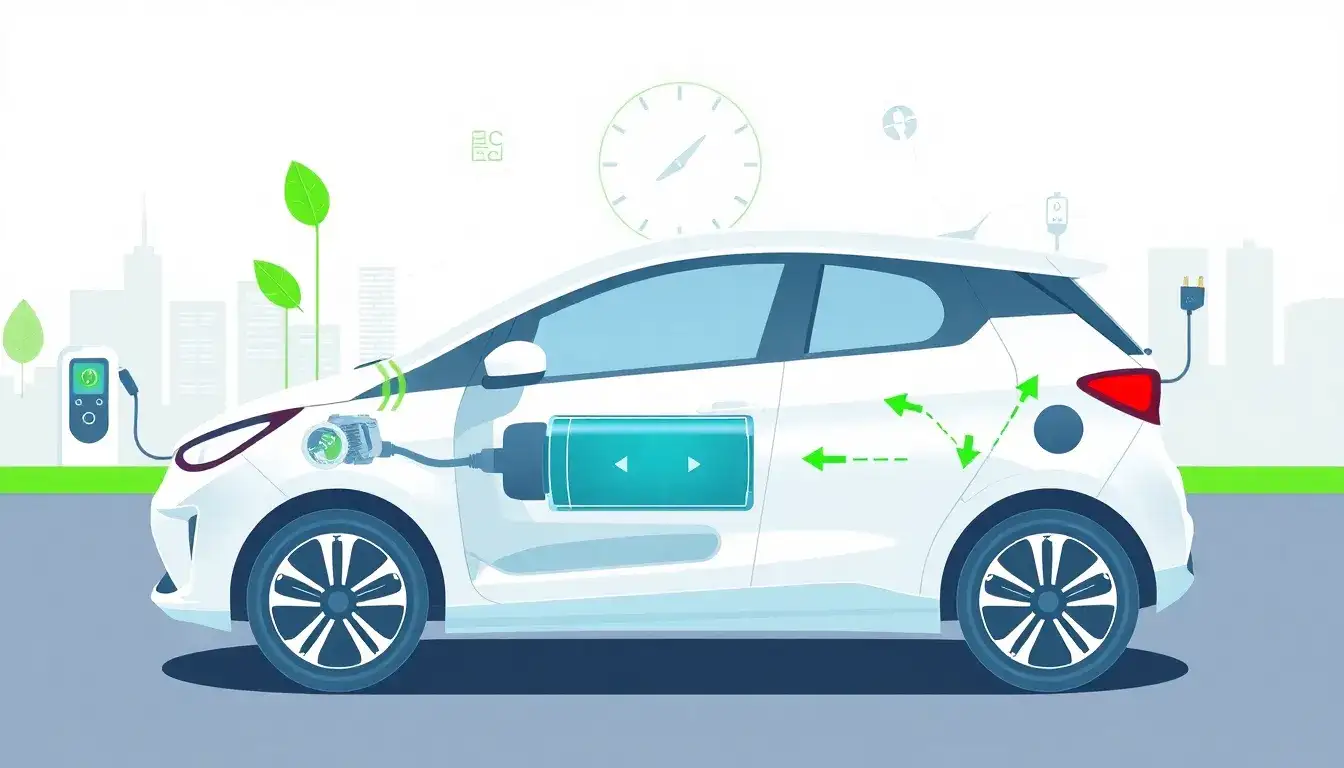 How do smaller batteries in PHEVs impact their overall efficiency