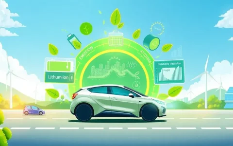Are there specific battery chemistries that reduce emissions more effectively in PHEVs