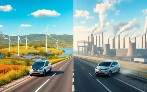 How does the type of electricity grid impact the emissions of PHEVs
