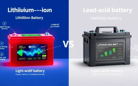What are the main advantages of using lithium-ion batteries over lead-acid batteries