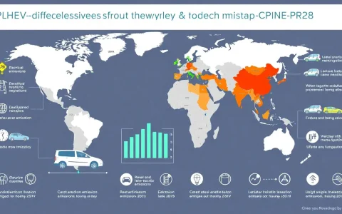 What are the lifecycle emissions differences between HEVs and PHEVs in different countries