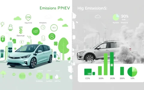 How do PHEVs compare to conventional vehicles in terms of overall emissions