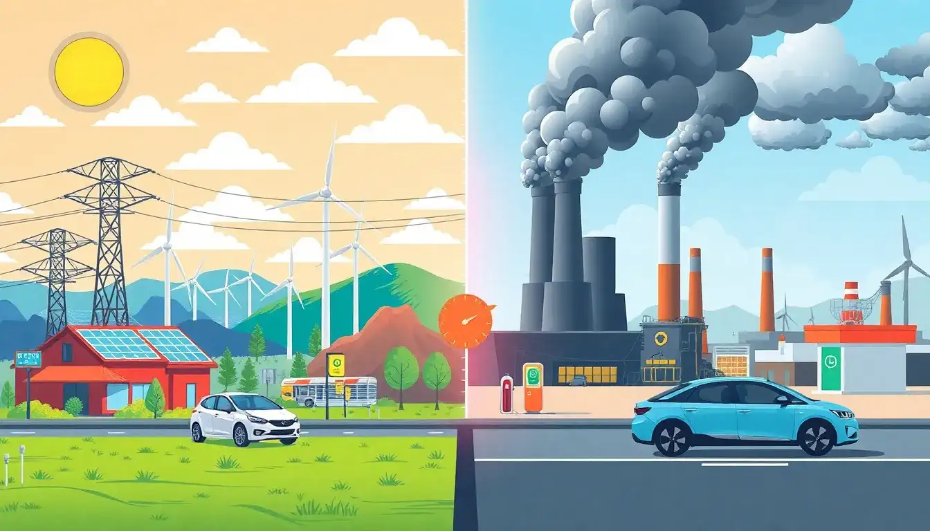 How does the carbon intensity of the grid affect PHEV emissions