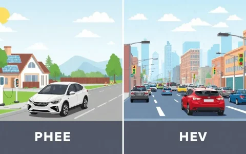 How do PHEVs and HEVs perform in different types of driving conditions