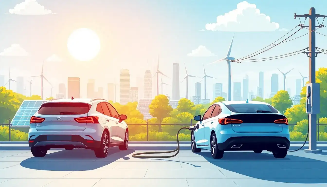 What role does grid decarbonization play in the environmental benefits of PHEVs