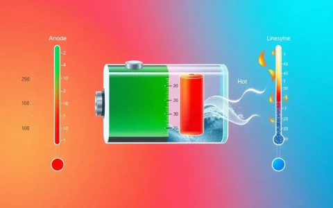 How does temperature affect the performance and lifespan of lithium-ion batteries