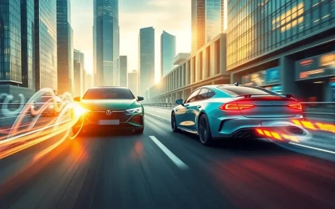 How does the acceleration of a PHEV compare to a traditional gasoline-powered car