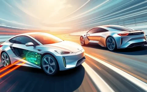 How does the acceleration of a PHEV compare to a battery-electric vehicle