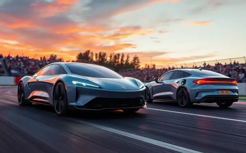 Are there any specific models of HEVs or PHEVs known for their quick acceleration