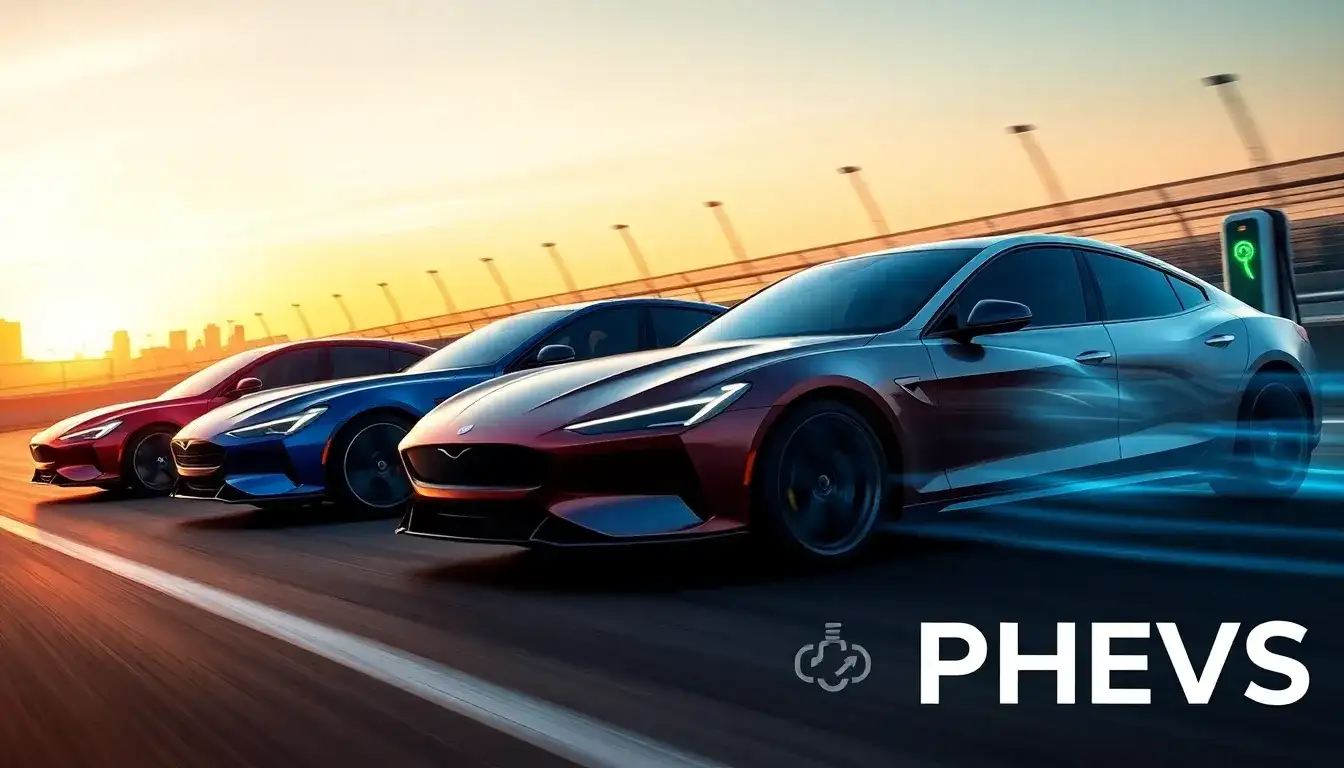 What are the top 5 fastest accelerating PHEVs