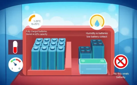 What are the best practices for storing lithium-ion batteries when not in use