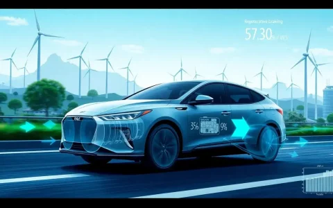 How does regenerative braking affect EV mode performance in PHEVs