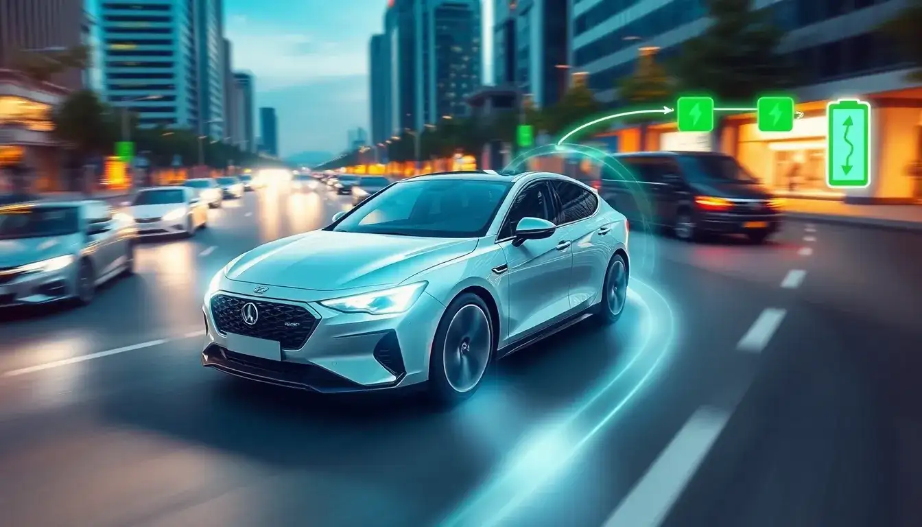 How does the regenerative braking system impact the overall driving experience in HEVs and PHEVs