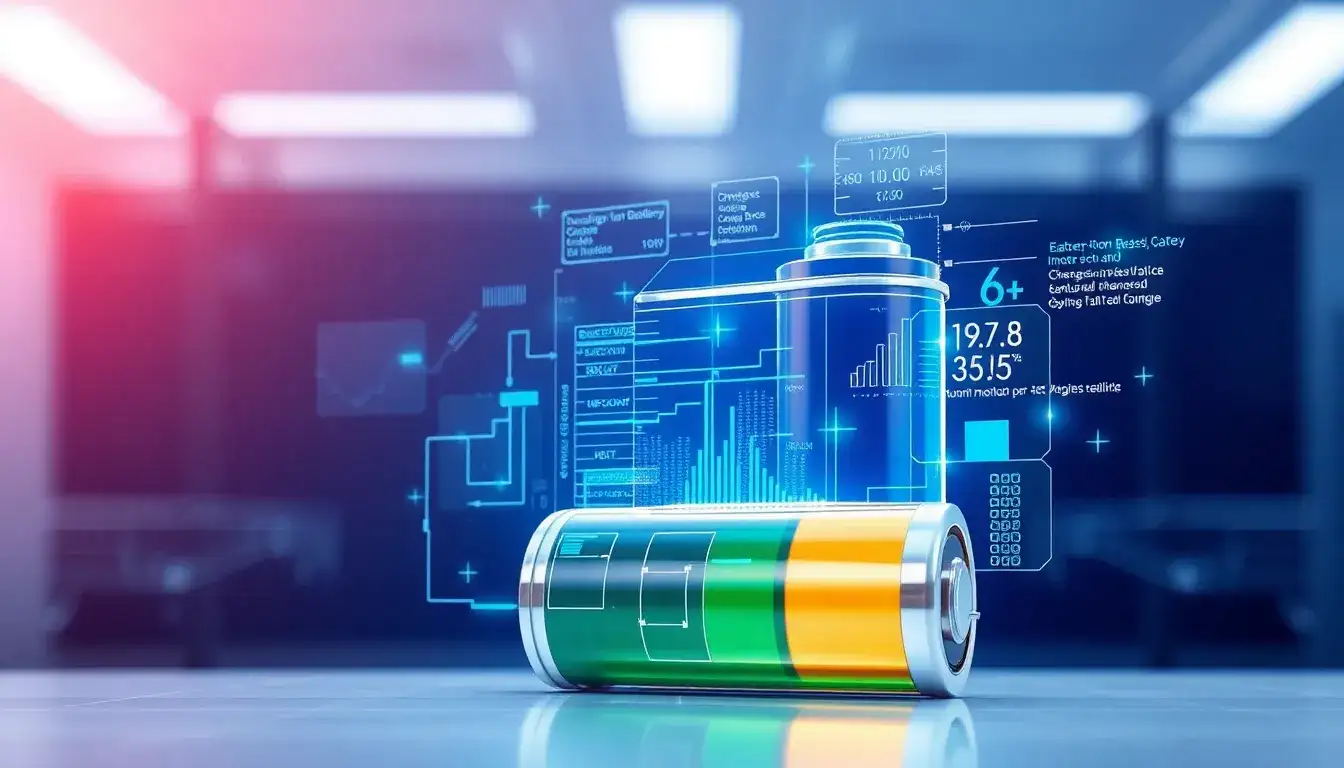 How does the efficiency of lithium-ion batteries impact their overall performance