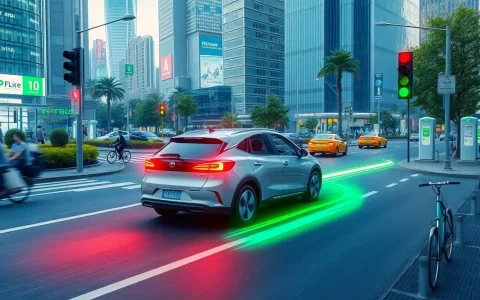How does regenerative braking influence the driving experience in city traffic