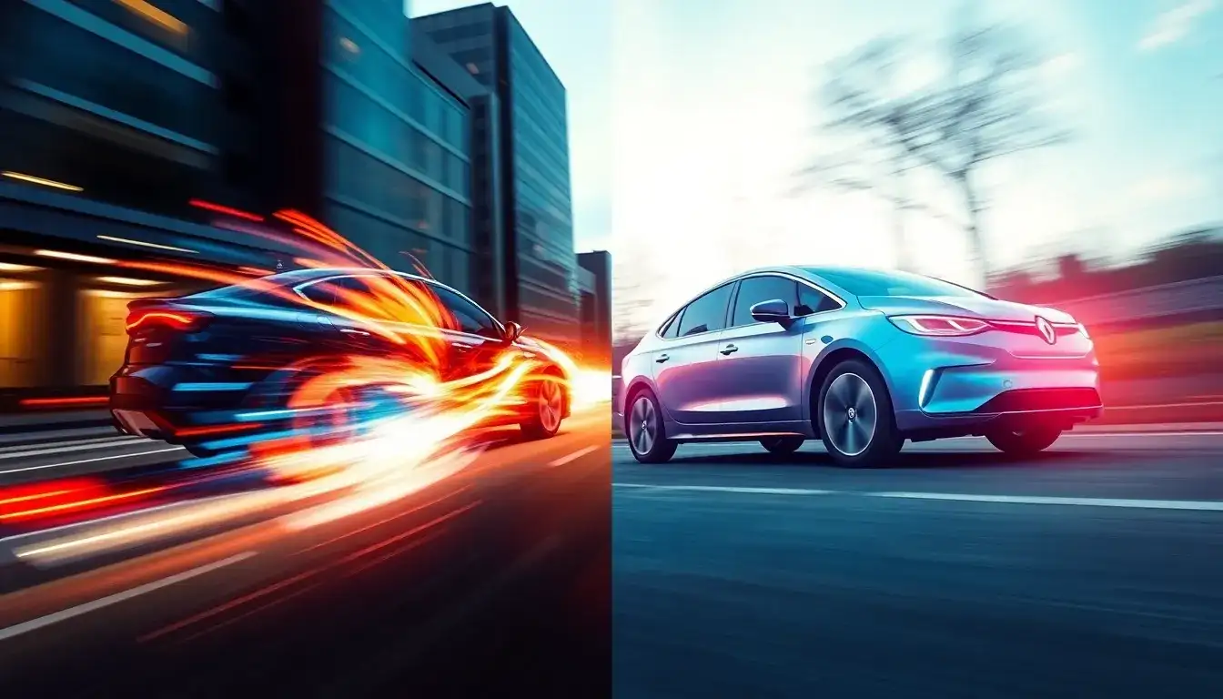 Do PHEVs have better acceleration in hybrid mode compared to EV mode