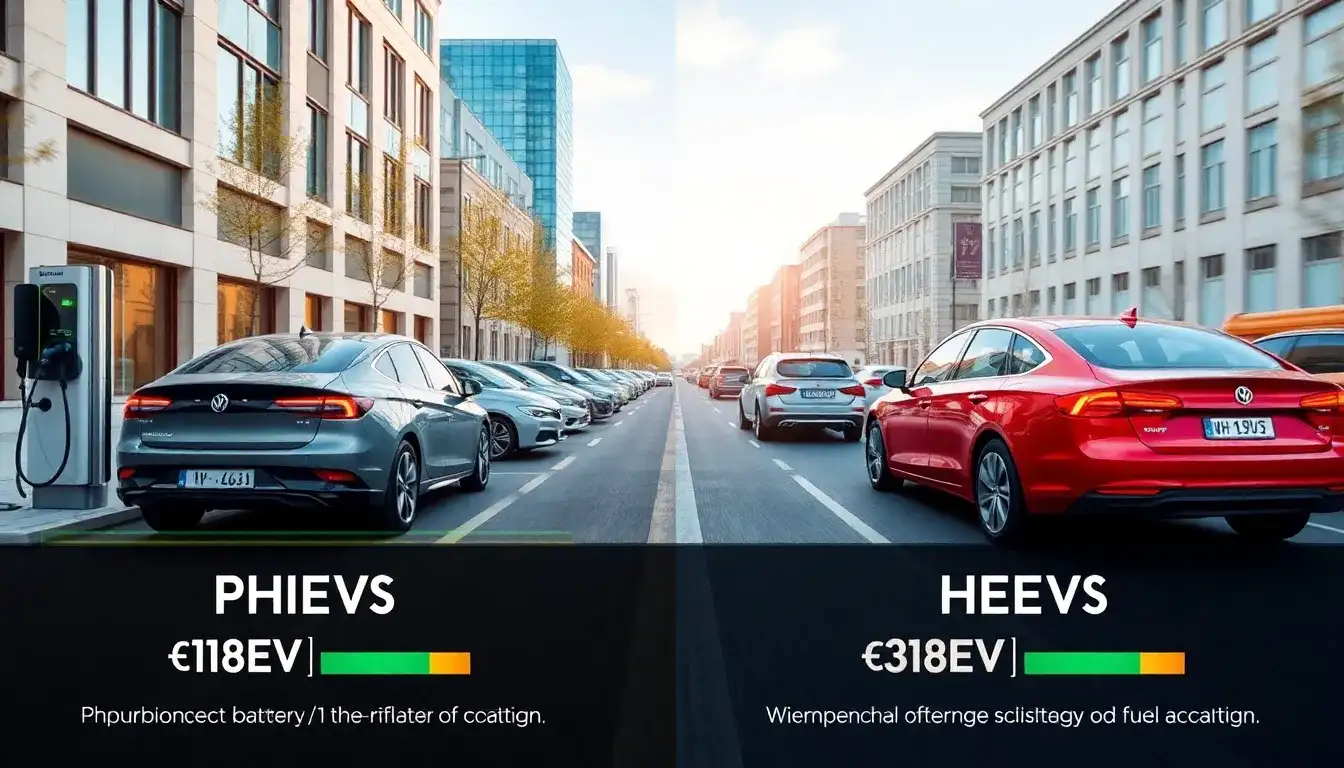 Are there any specific PHEV models that outperform HEVs in short trips