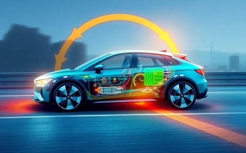 How does regenerative braking affect the fuel efficiency of PHEVs and HEVs