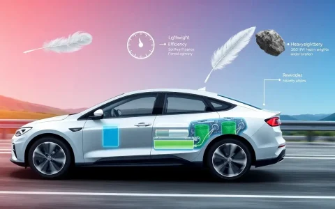 How does battery weight impact the overall performance of PHEVs