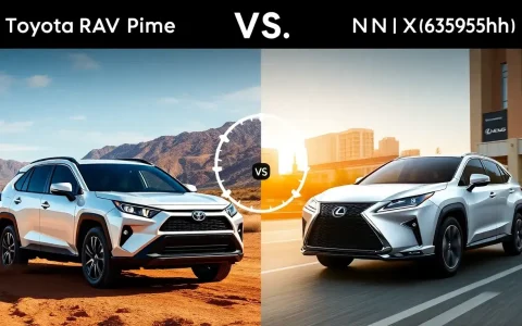 How does the Toyota RAV4 Prime compare to the Lexus NX450h+ in terms of real-world performance
