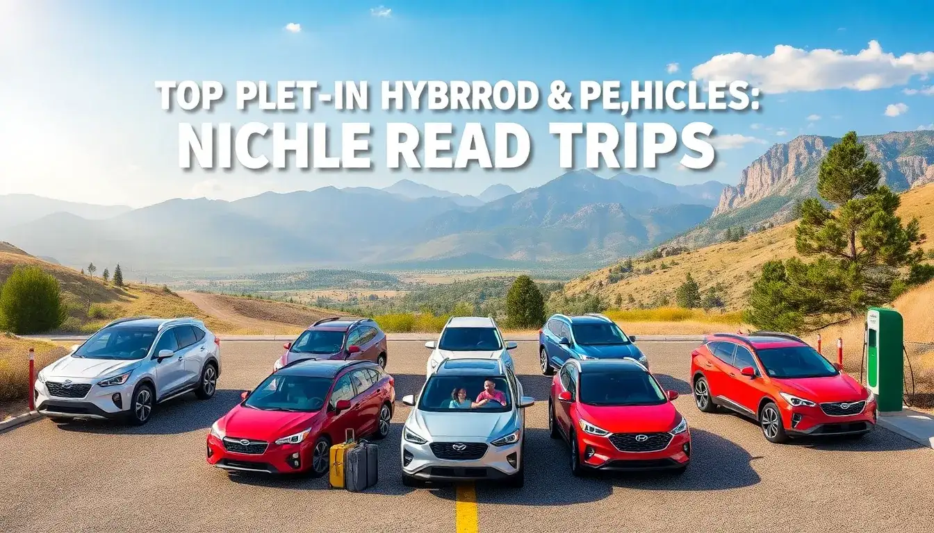 What are the top PHEVs for road trips, considering both electric and gasoline ranges