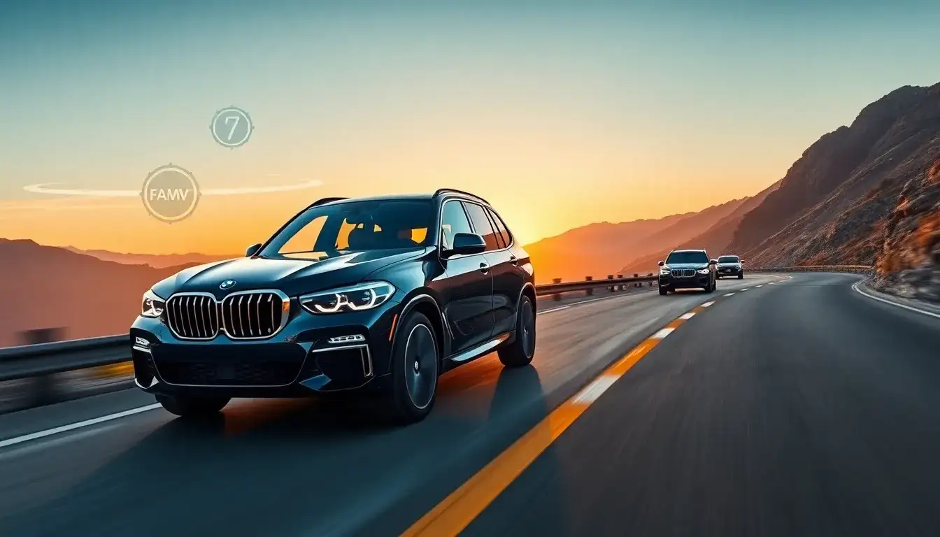 How does the BMW X5 xDrive50e perform on long-distance drives compared to other PHEVs
