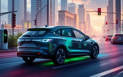 How does the fuel economy of PHEVs change when the electric range is depleted