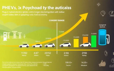 Do PHEVs with longer electric ranges generally have better gas-only fuel economy
