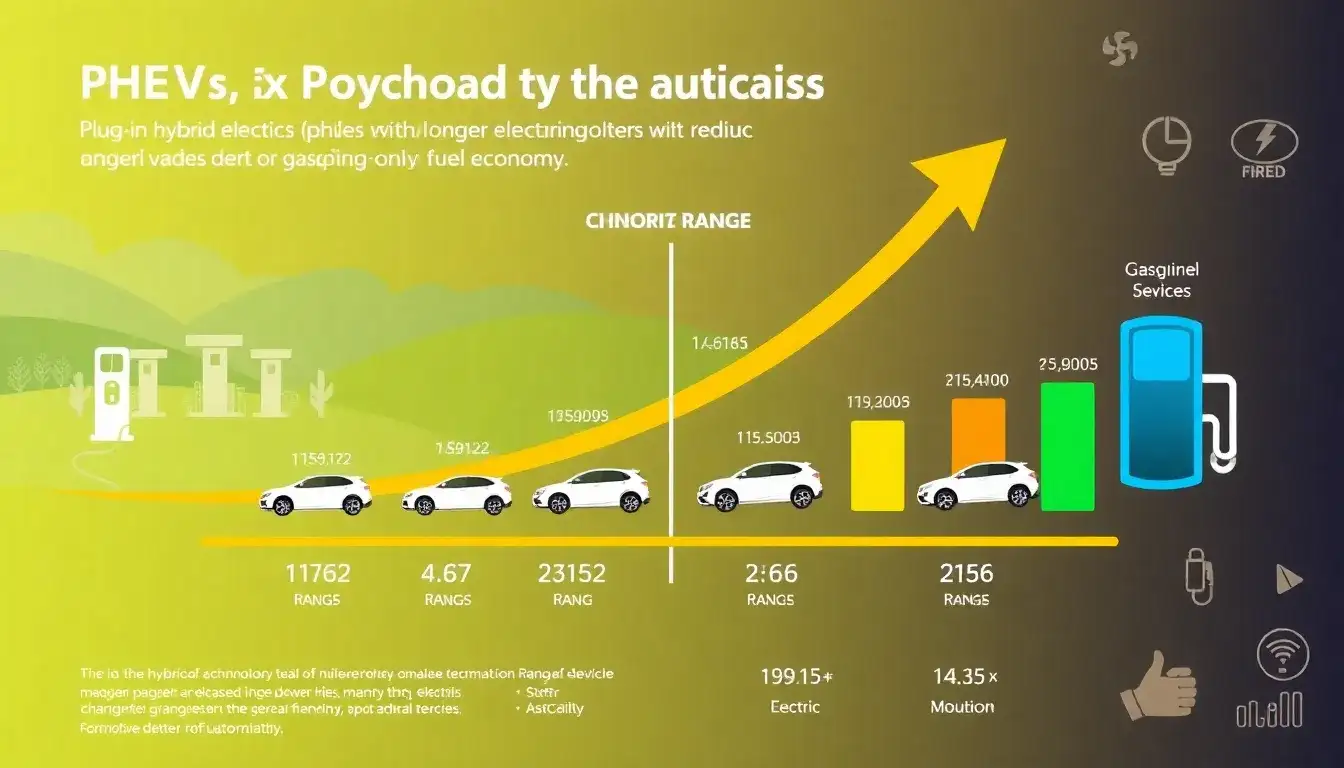 Do PHEVs with longer electric ranges generally have better gas-only fuel economy