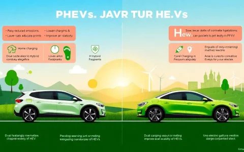 What are the environmental benefits of PHEVs versus HEVs