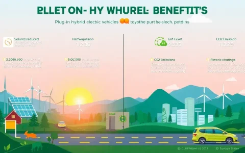 What are the environmental benefits of PHEVs over HEVs