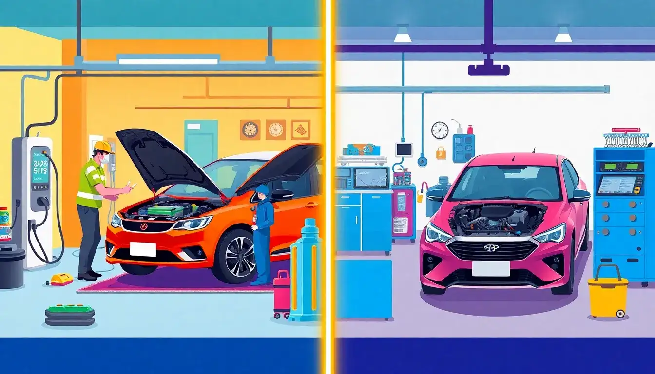 How does the maintenance of PHEVs differ from HEVs