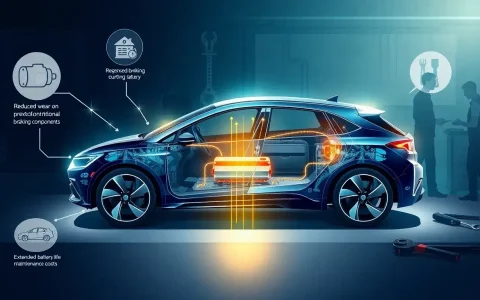 How does regenerative braking impact the maintenance of PHEVs