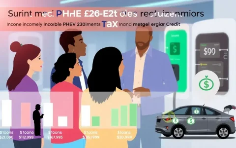 What are the income eligibility requirements for the federal PHEV tax credit
