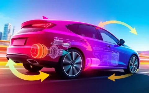 How does regenerative braking improve the efficiency of hybrid vehicles