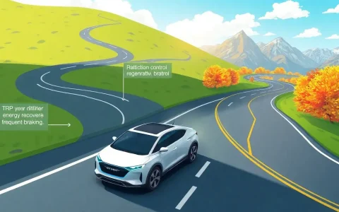 In what driving conditions does regenerative braking work best