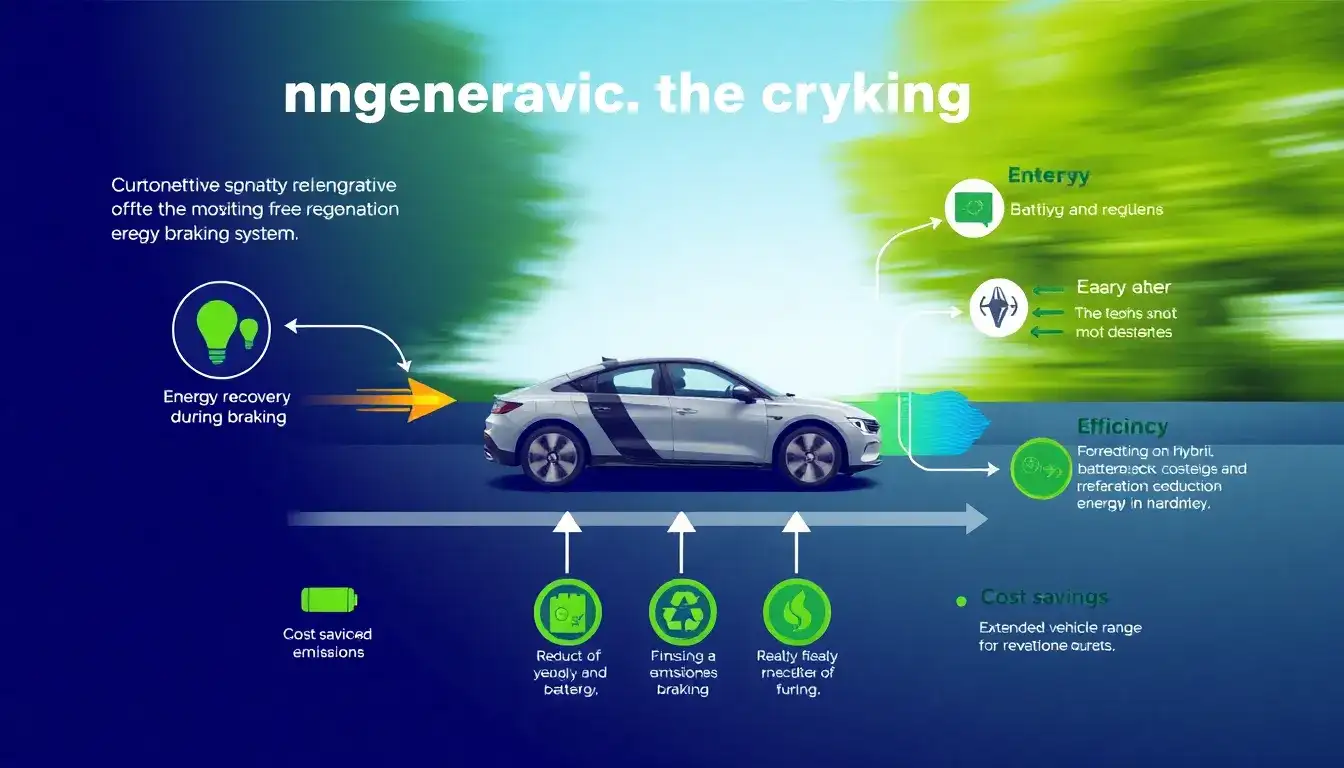 What are the main benefits of regenerative braking for hybrid vehicles