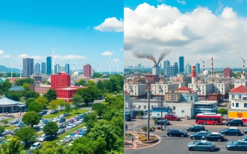 How do electric vehicles impact air quality compared to gasoline-powered cars