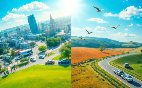 How does the adoption of EVs influence air quality in urban versus rural areas