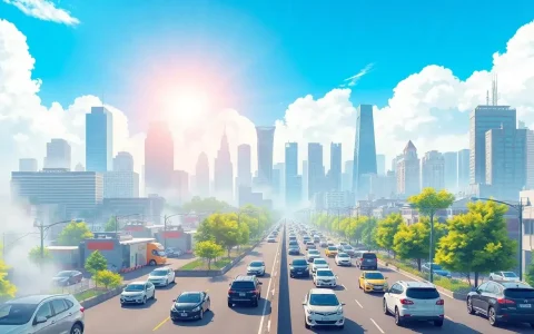 How do electric vehicles impact air quality in densely populated cities