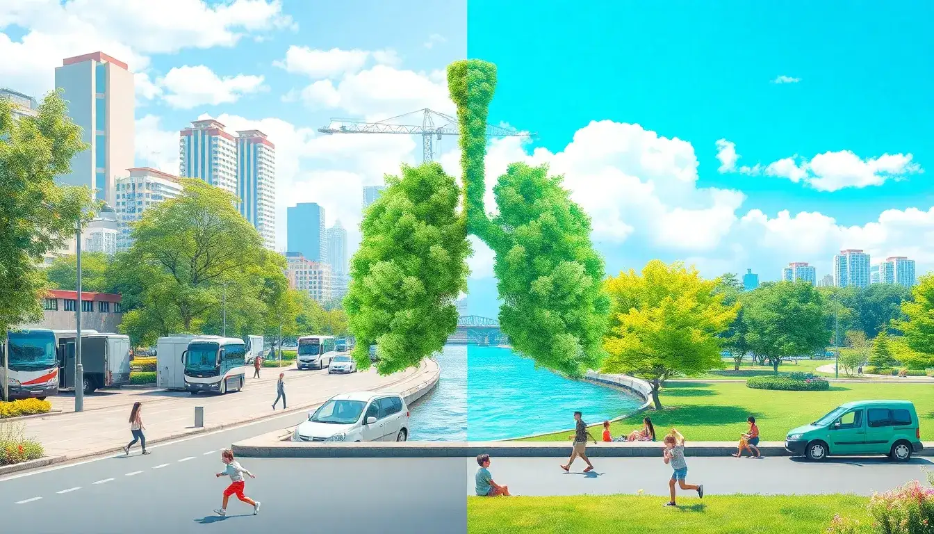 What are the health benefits of reducing PM2.5 emissions from electric vehicles