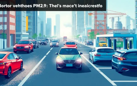 What are the main sources of PM2.5 emissions from electric vehicles