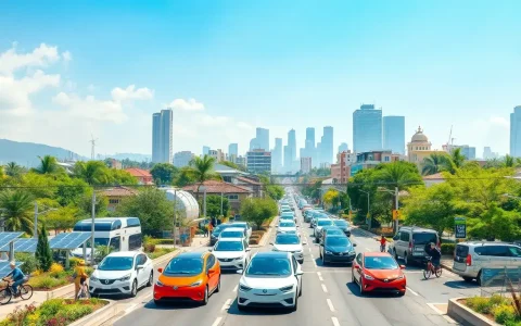 How does EV adoption influence local air quality in urban areas
