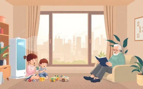 Are there any preventive measures for children and the elderly to reduce PM2.5 exposure